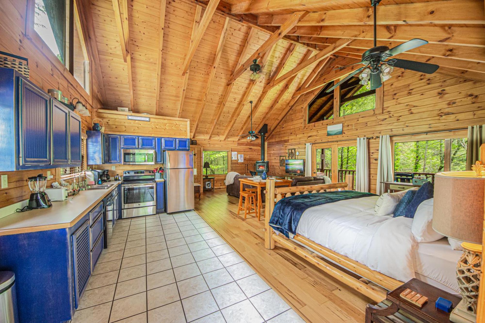 סביירוויל Love Me Tender Studio Cabin חדר תמונה